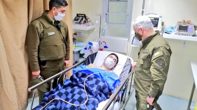 carabinero herido