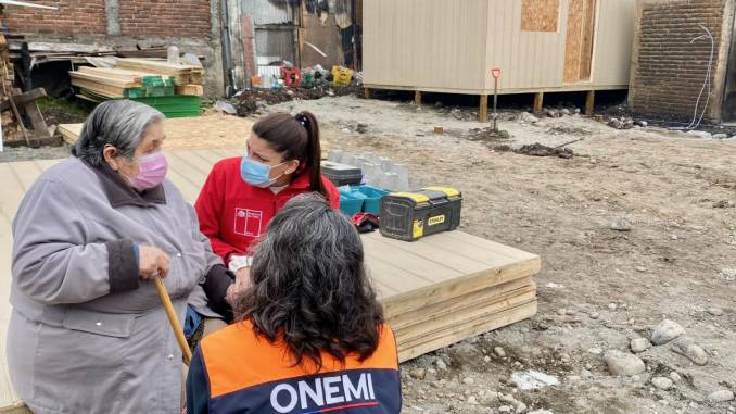 Foto vivienda de emergencia Villarrica 2