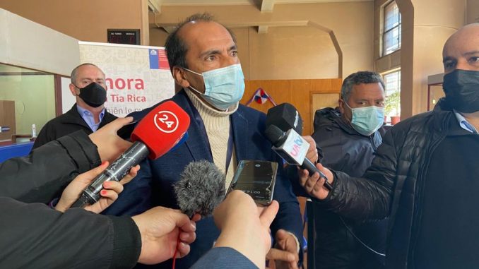 Seremi del Trabajo y Previsión Social Patricio Sáenz.