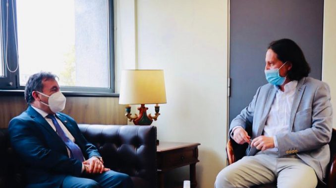 Diputado Beltrán con Delegado Allard