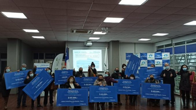 FONDO CONCURSABLE ENTREGA DE CHEQUES TEMUCO