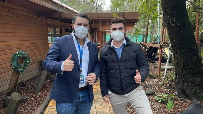 SeremiTT Patricio Poza se reúne con alcalde de Melipeuco