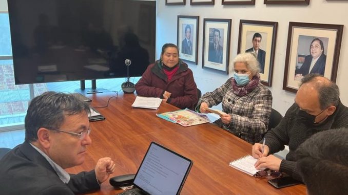 Diputado Beltrán reunión en Conadi