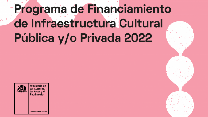 Programa Financiamiento Infraestructura Cultural