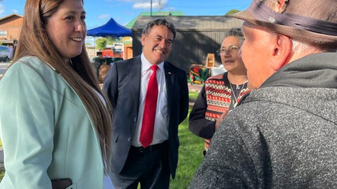 Diputado JUan Carlos Beltrán en Vilcún