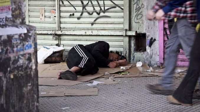 Personas en situacón de calle en Argentina