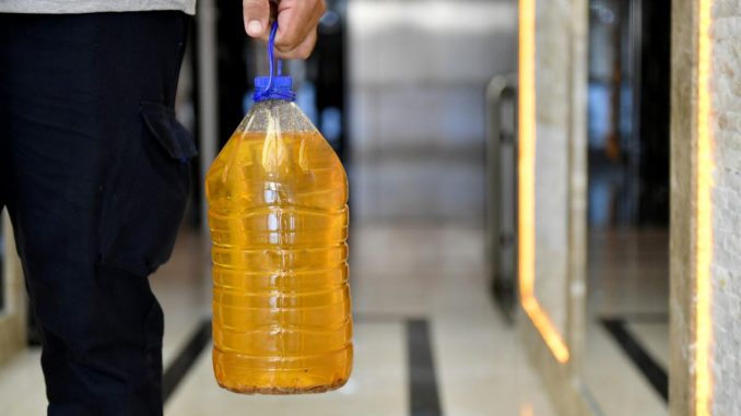botella aceite