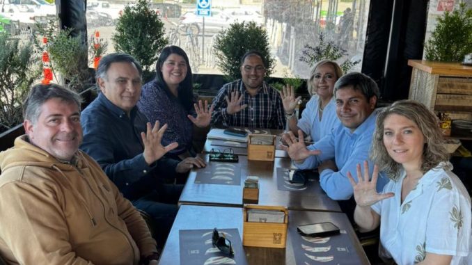 Reunión partido Social Cristiano